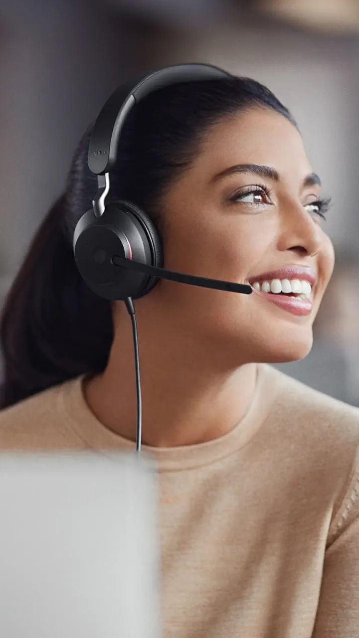 Jabra Evolve2 40 Duo USB-C Kulak Üstü Kulaklık